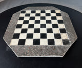 Heavyweight Reversible Marble Chessboard AS IS (READ DESCRIPTION CAREFULLY)