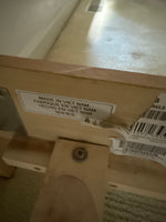Ashley Furniture Double Bed with Rails and Support Slats