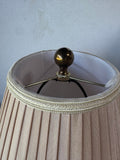 Textured Wrought Iron Table Lamp (WORKS)