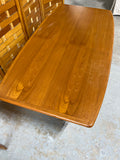Mobler Danish Mid Century Teak Veneer Coffee Table