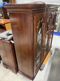 Jamestown American Furniture Lighted 2 Piece China Hutch***HEAVY ITEM***READ DETAILS ON PICK UP POLICY***