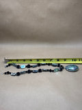 Abalone & Black Beaded Necklace