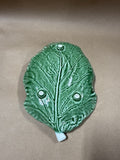 Bordallo Cabbage Leaf Platter // 2 Sets Available // *** PRICED INDIVIDUALLY ***