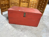 Red Painted Trunk