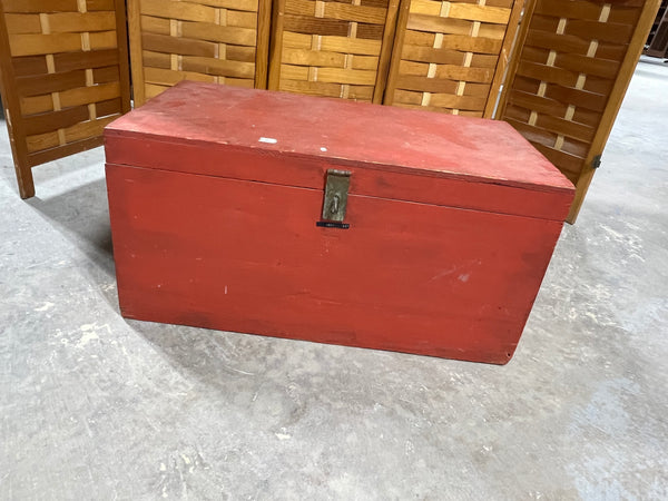 Red Painted Trunk