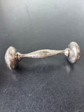 Unbranded Engraved Sterling Silver Baby Rattle