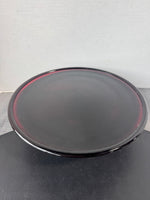 (B) Luminarc France Cristal d’Arques Ruby Red Cake Plate