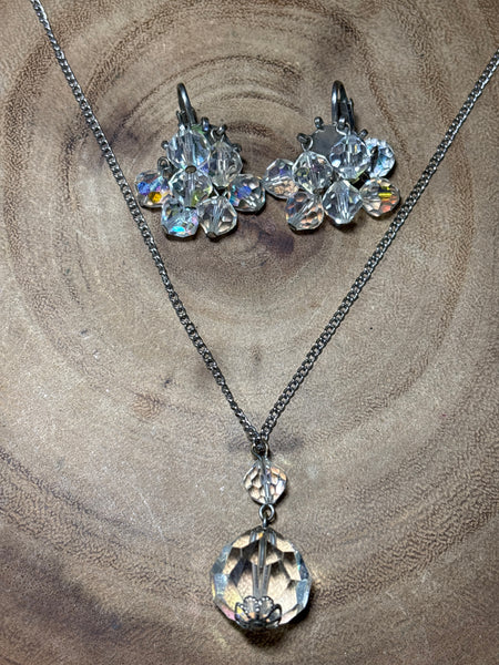 Necklace & Clip Earring Set