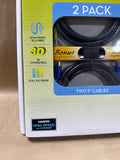 HDMI 9” Cables - 2 Pack - Appears Unused