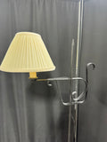 Primitive Style Wrought Iron Floor Lamp (WORKS)