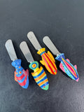 4-Piece Boston Warehouse Fish Motif Spreaders (A)