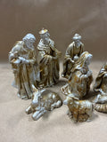 Midwest Of Cannon Falls Ceramic Nativity Scene Set — 10 Pieces