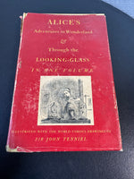 Alice’s Adventures in Wonderland & Through the Looking Glass Illustrated Hardcover Book by Sir John Tenniel