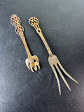 2-Piece Rogers, Lunt & Bowlen Chippendale Sterling Silver Flatware