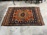 Hand Woven Rug A, 75"x50"