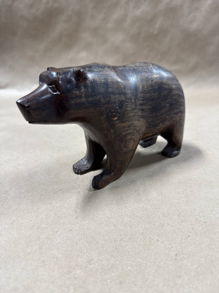 Carved Ironwood Bear