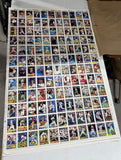 Topps 1992 Complete Baseball Card Set in 6 Uncut Sheets (10 SETS AVAILABLE—PRICED INDIVIDUALLY AT $75 EACH SET)