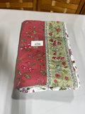 Williams Sonoma Floral Print Table Cloth, 52"x50"