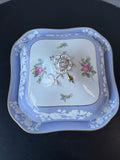 Spode England Maritime Rose Bone China Covered Vegetable Bowl (A)