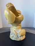 Resin Female Torso Sculpture Wine Bottle Holder