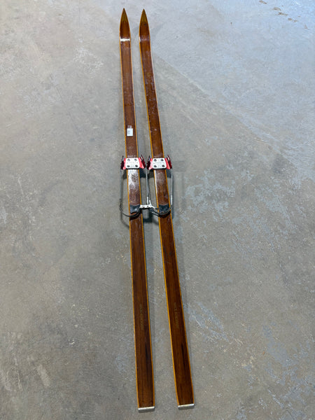 E-Vintage 79” Bonna Wooden Skis (Norway)