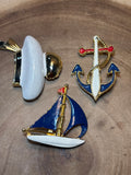 (G) Nautical Pin Lot