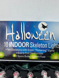 9FT String of Indoor Flickering Skeleton Lights in Box (WORKS)