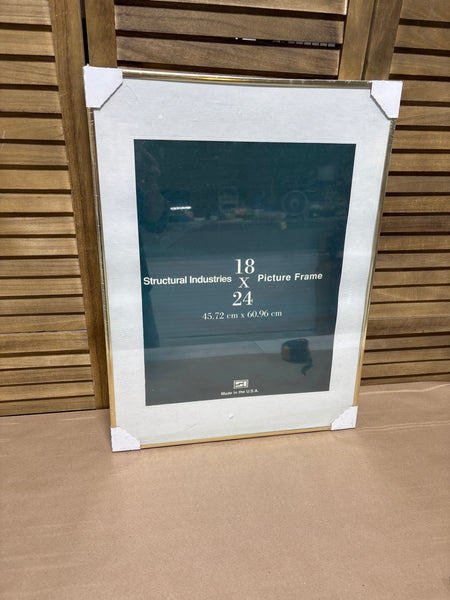 Gold Metal Picture Frame