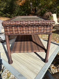 All Weather Wicker Coffee Table *Read Description