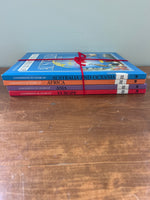 Homeschooling Book Lot BB, Geography, 4 hardcover books