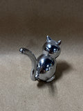 UMBRA Heavy Silver Chrome Cat Ring Holder (C)