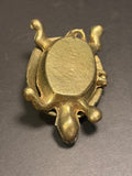Brass Turtle Box - Hinged Lid
