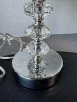 Boncoo Crystal Look 3-Way Touch Lamp with USB Ports (WORKS)