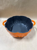 Smith Clark Iron Works 4 Qt Cast Iron Pumpkin Dutch Oven
