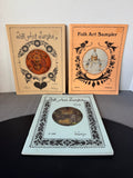 (A) Trio of Folk Art Sampler Books by Jo Sonja Jansen