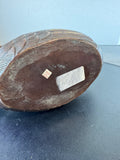 Bronze Tone Brass Large Vintage Swan Planter