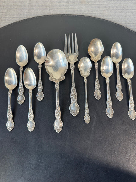 11-Piece Baird North Co. Assorted Sterling Silver Flatware Set