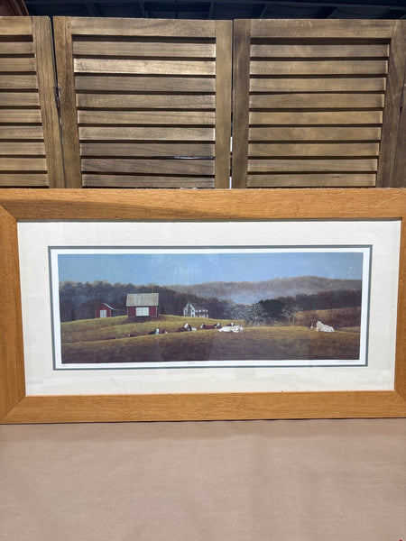 Pasture Print by David Knowlton; Signed & Numbered (39/275)