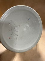 (A) Mettlach Etched 2382 Thirsty Knight German Beer Stein — Signed Heinrich Schlitt
