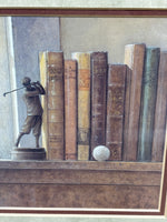 Golf Books/Bookend Print