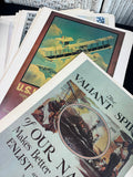 17-Piece Vintage U.S. Navy Recruitment Poster Prints (2 SETS AVAILABLE—PRICED INDIVIDUALLY AY $45 EACH SET)