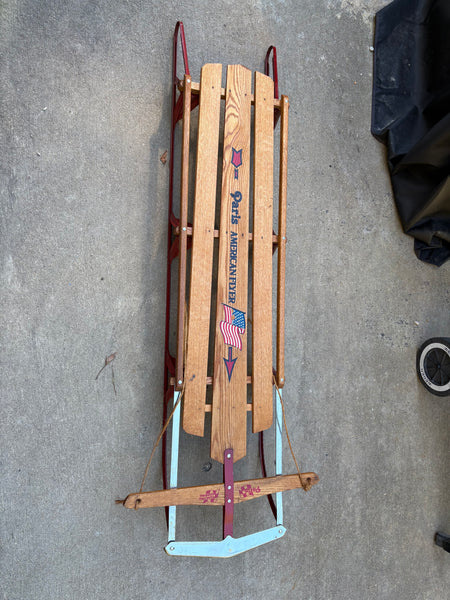 Vintage American Flyer Sled