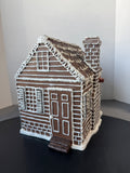 Byer’s Choice Colonial Style Gingerbread House with Gingerbread Figures