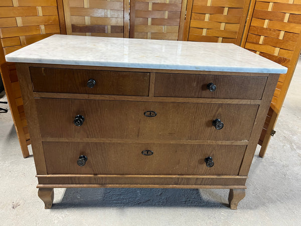 Antique Marble Top Dresser ***HEAVY ITEM***