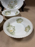 Set Of 5 Silesia Reinhold Schlegelmilch Floral Bowls