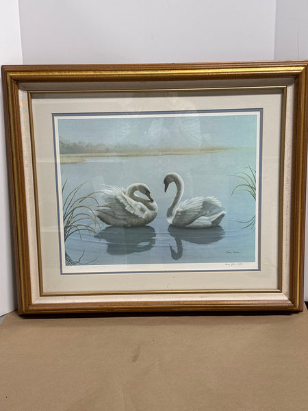 Swan Print by Nancy Zittrain ; Signed & Numbered