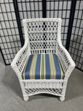 White Wicker Chair