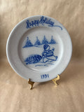 Salmon Falls Stoneware Pottery Holiday Plate