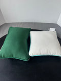 Pair of Beachy Christmas Accent Pillows