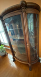 Bow Front China Hutch ***HEAVY ITEM***READ DETAILS ON PICK UP POLICY***